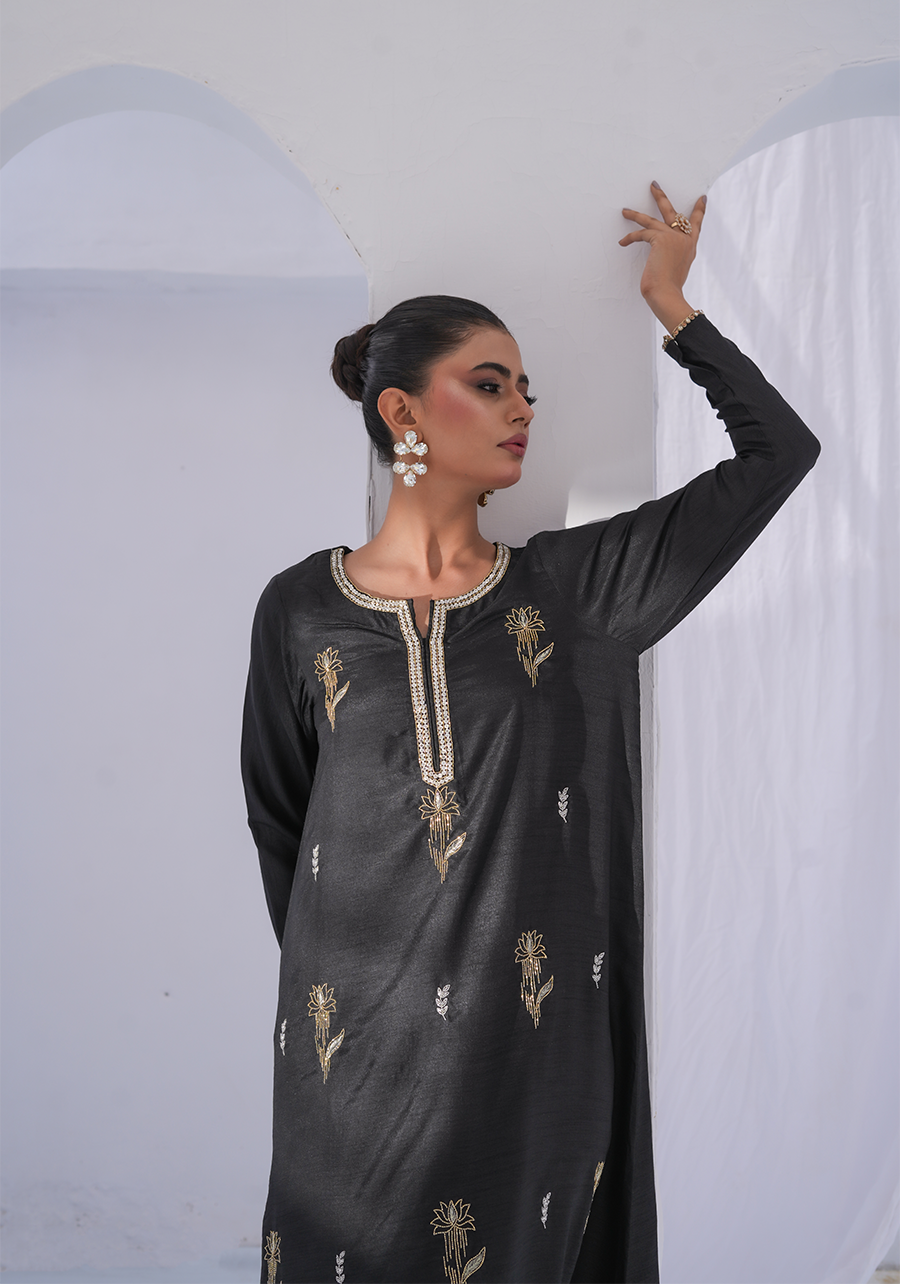 Black Kaftan N-03 - Image 6